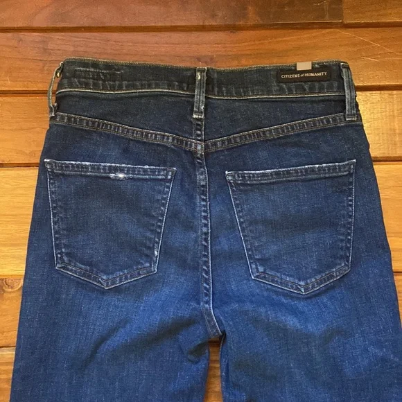 Citizens of Humanity Distressed Rocket High Rise Skinny Jeans 24 - Picture 10 of 16